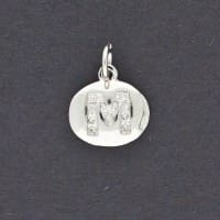 M - CZ Initial - Charm