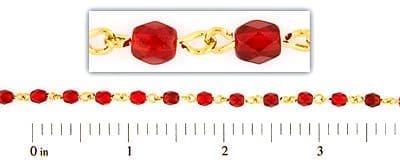 4mm Clarissa - Garnet