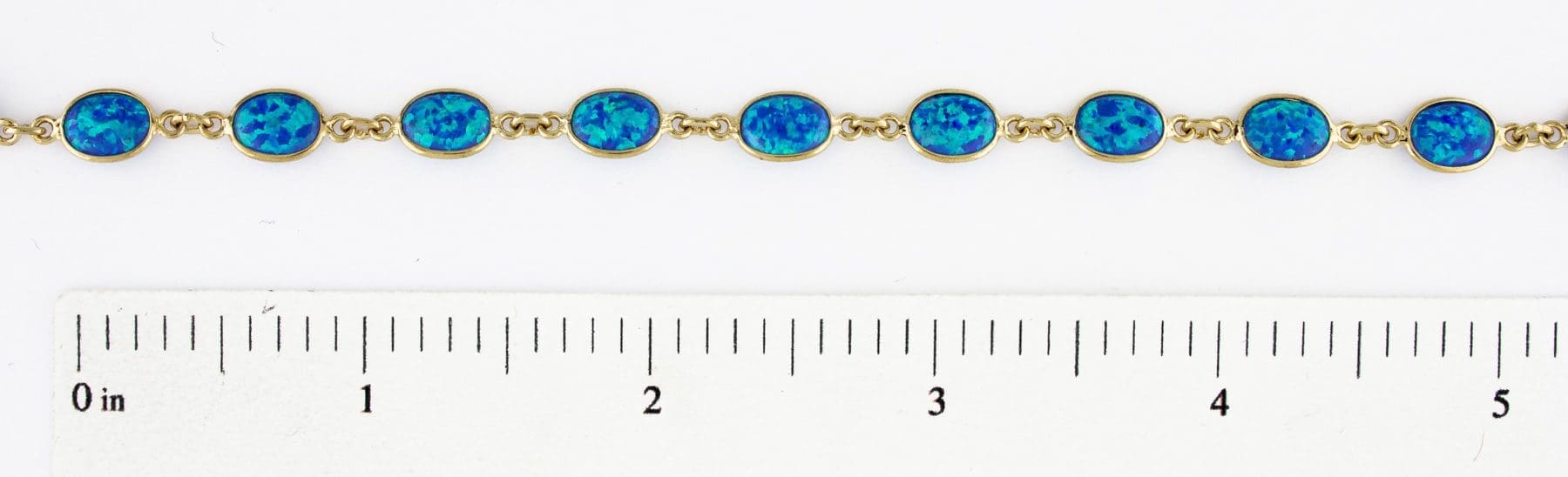 Gilson Style Blue Opal 1X1
