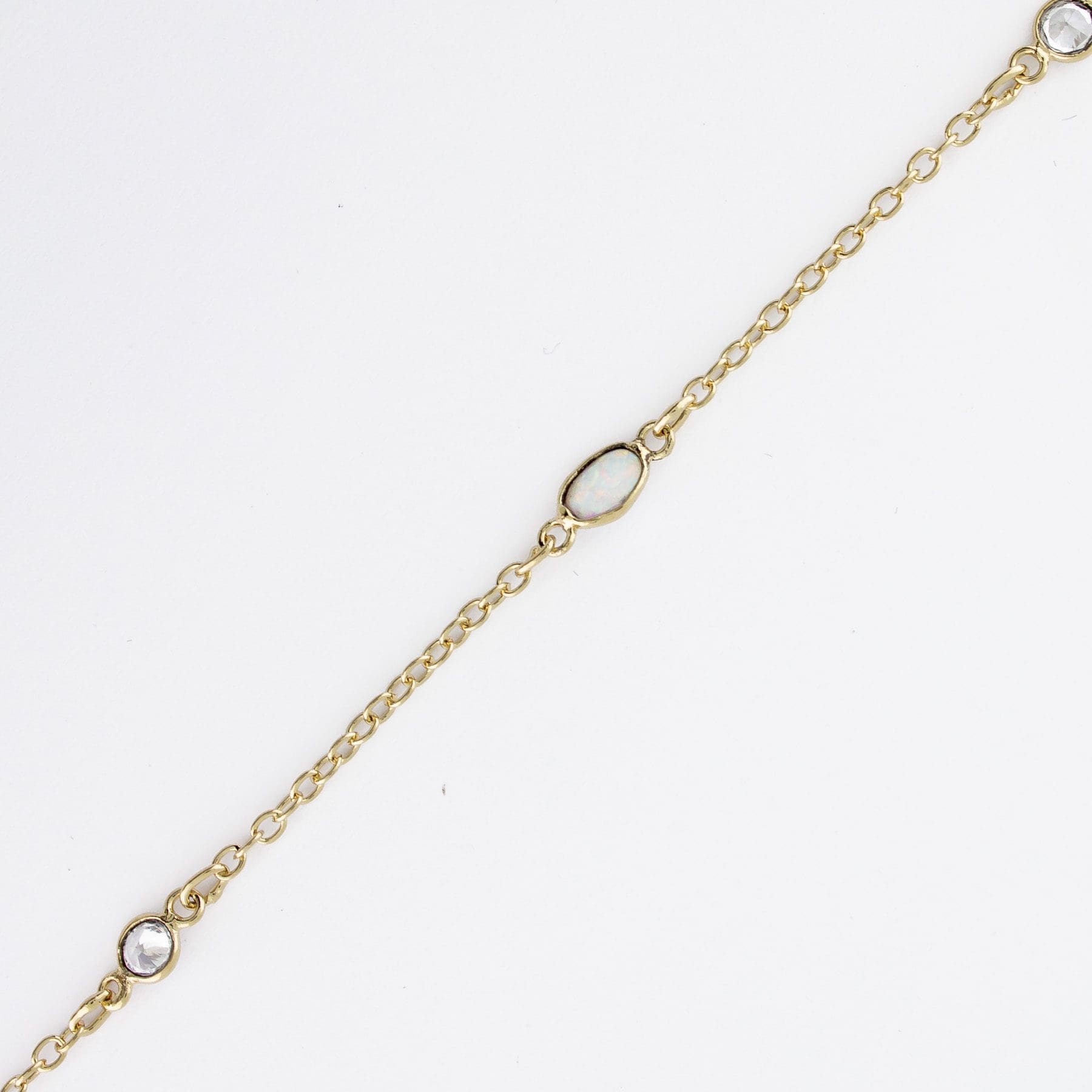 Gilson style Opal Oval Inline