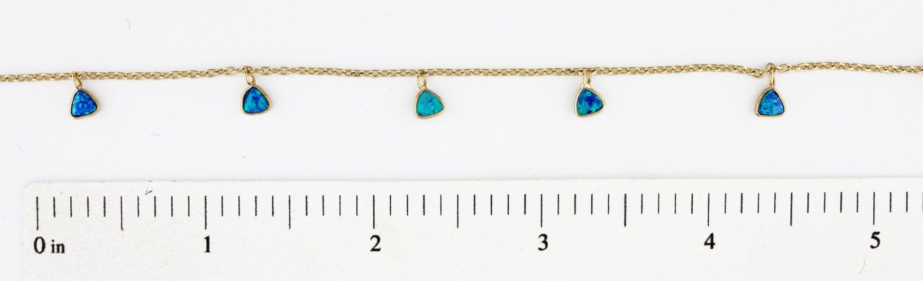 Heart Shape Blue Lab Opal