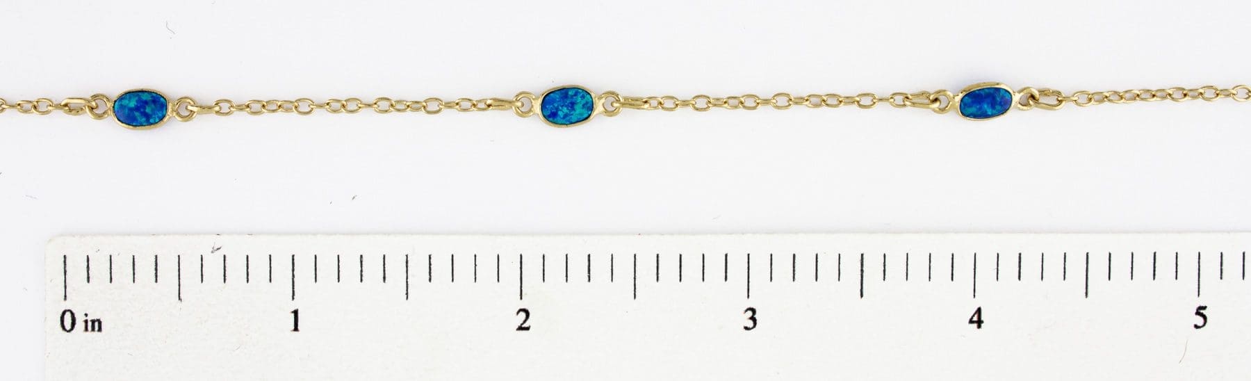 Blue Lab Opal Small Oval