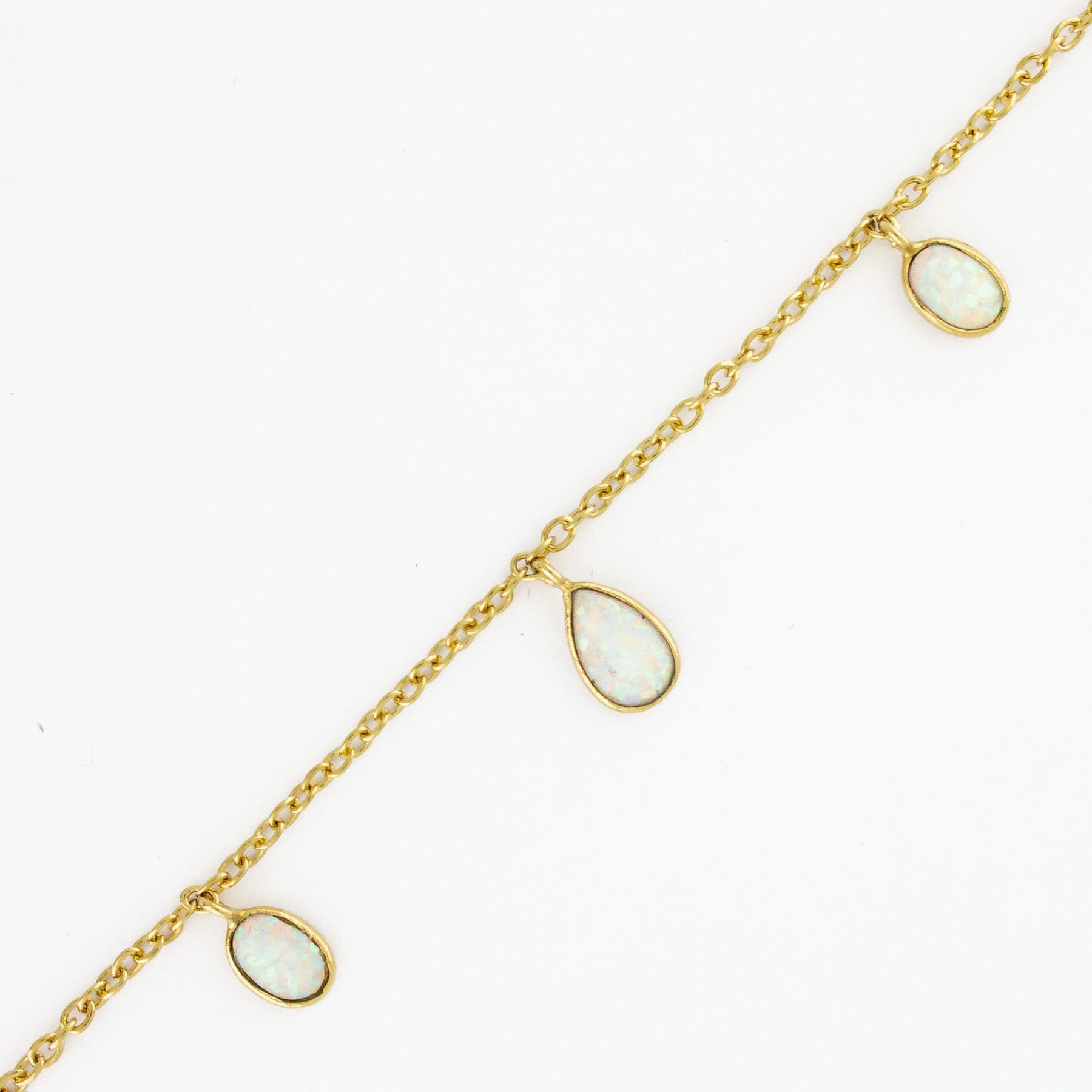 Lab Opal Teardrop Large - Small Oval