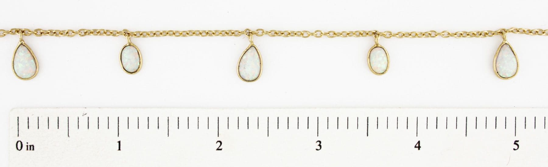 Lab Opal Teardrop Large - Small Oval