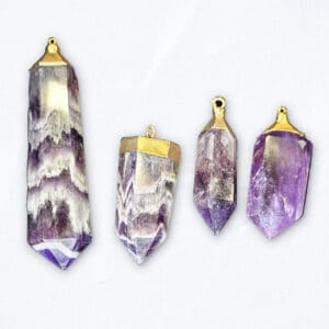 Amethyst Chevron Points
